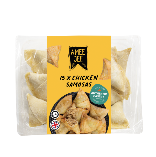 15 Halal Chicken Samosas – Amee Jee Pastry Snack