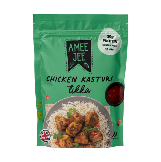 Chicken Kasturi Tikka (450g) – Amee Jee High Protein Meal