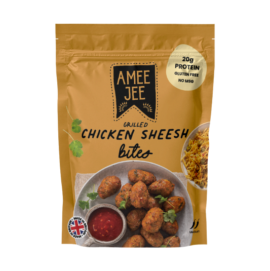 Chicken Sheesh Bites (450g) — Amee Jee Ready-to-Eat High Protein Snack