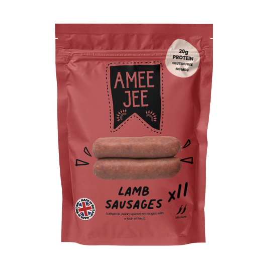 11 Lamb Sausages – Amee Jee High Protein Food