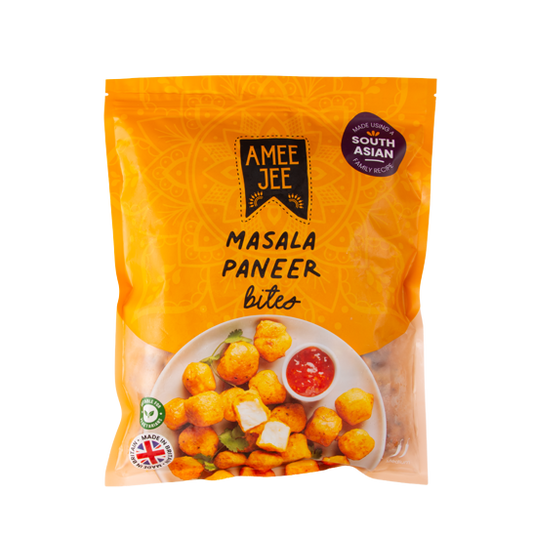 Masala Paneer Bites (700g) – Amee Jee Crispy Vegetarian Snacks