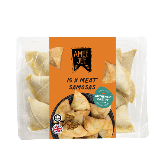 15 Halal Meat Samosas – Amee Jee Pastry Snack