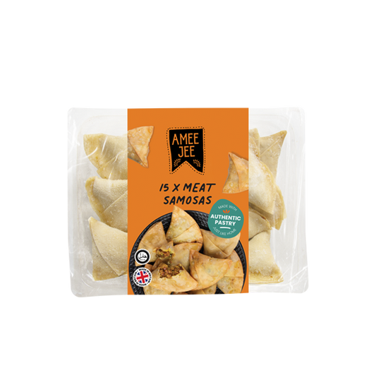 15 Meat Samosas – Amee Jee Pastry Snack