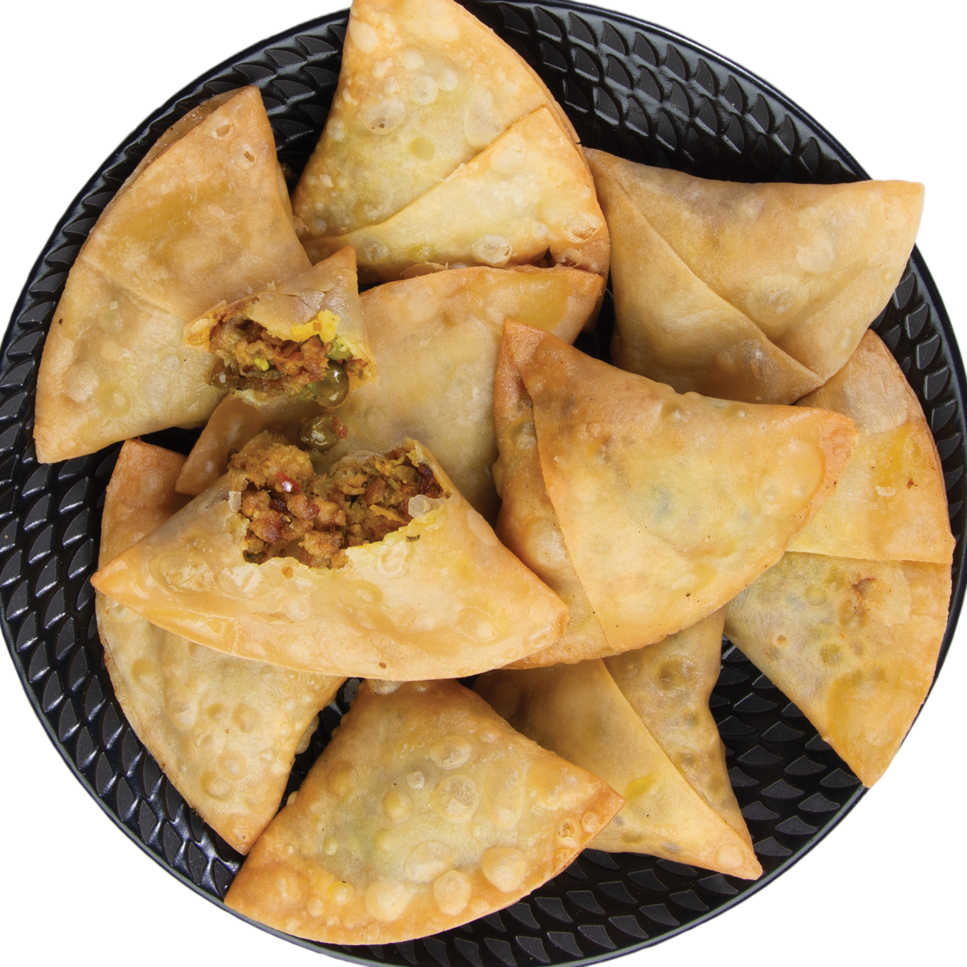 Meat samosas