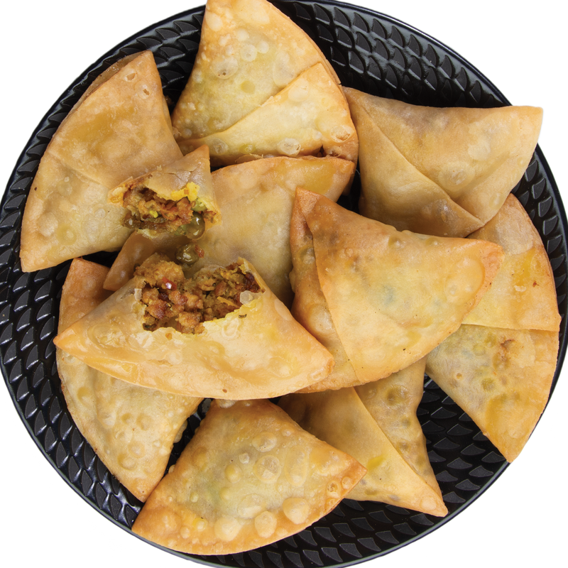 Meat samosas
