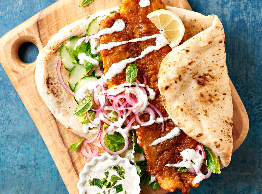 Halal Masala Fish Fillet (300g) – Amee Jee Indian Spiced Basa Seafood