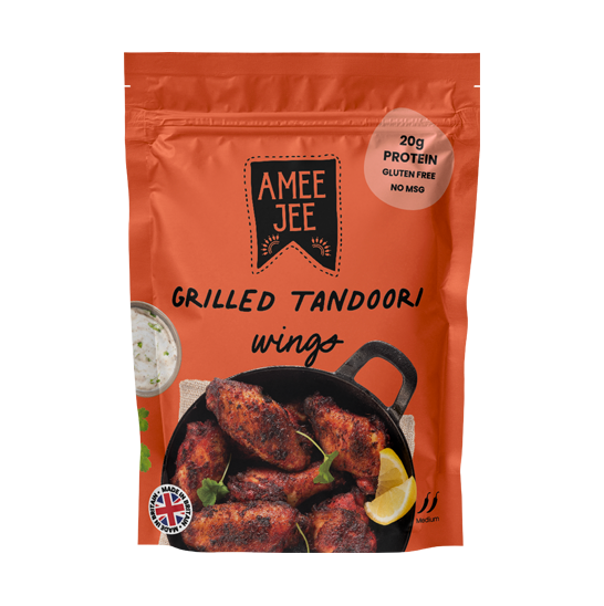 Grilled Tandoori Wings (500g)