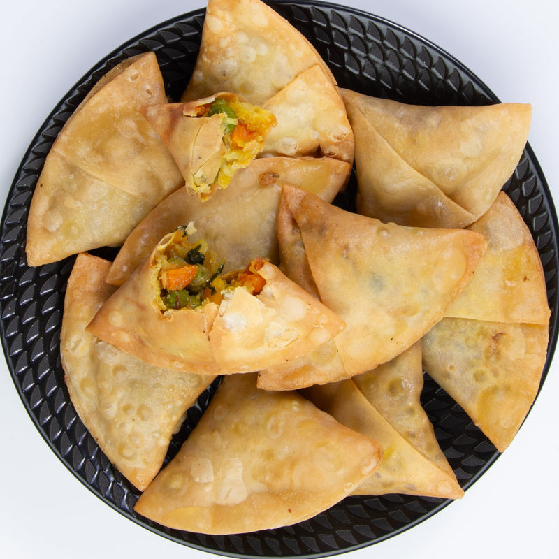 Java Samosas 15 Vegetable Samosas – Amee Jee Vegetarian Pastry Snack – AmeeJee